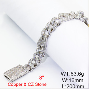 Fashion Copper Bracelet  F6B404795bnob-905
