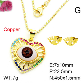 Fashion Copper Sets  F7S000027ablb-L002