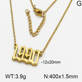 SS Necklace  5N2000575aakl-679