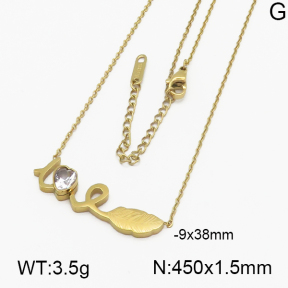 SS Necklace  5N4000405bbov-373