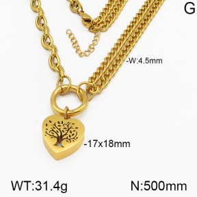 SS Necklace  5N2000618ahjb-706