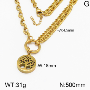 SS Necklace  5N2000623ahjb-706