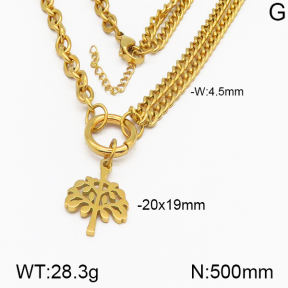 SS Necklace  5N2000629ahjb-706