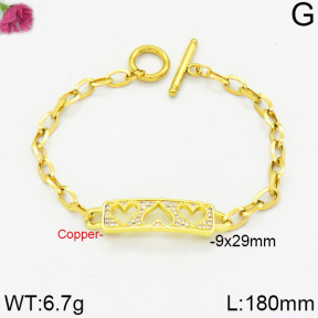 Fashion Copper Bracelet  F2B400258ahjb-J17