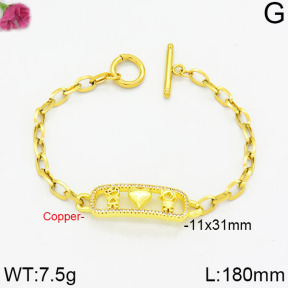 Fashion Copper Bracelet  F2B400259ahjb-J17
