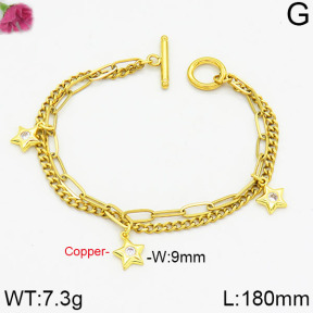 Fashion Copper Bracelet  F2B400264vhmv-J17
