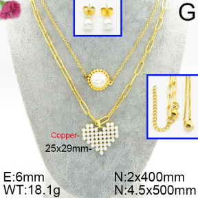Fashion Copper Sets  F2S000235vihb-J48