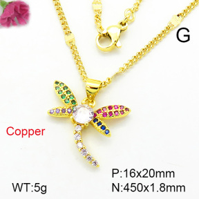 Fashion Brass Necklace