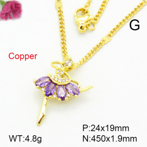 Fashion Brass Necklace