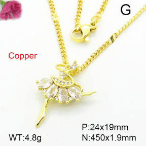 Fashion Brass Necklace