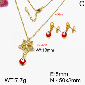 Fashion Copper Sets  F5S000257ahjb-J111