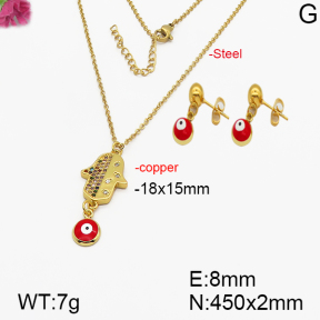 Fashion Copper Sets  F5S000258ahjb-J111