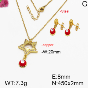 Fashion Copper Sets  F5S000263ahjb-J111