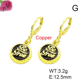 Fashion Copper Earrings  F7E300035baka-L002
