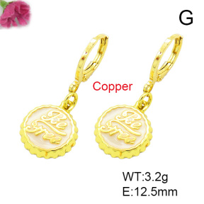 Fashion Copper Earrings  F7E300036baka-L002