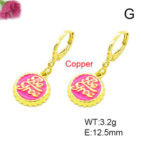 Fashion Copper Earrings  F7E300038baka-L002