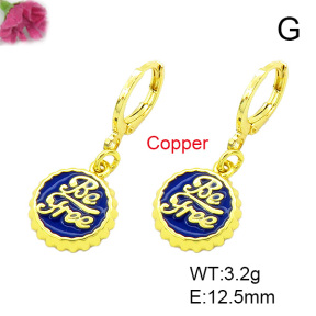Fashion Copper Earrings  F7E300040baka-L002