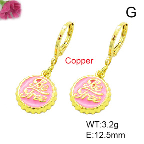 Fashion Copper Earrings  F7E300042baka-L002