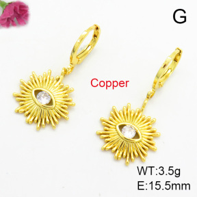 Fashion Copper Earrings  F7E400002baka-L002