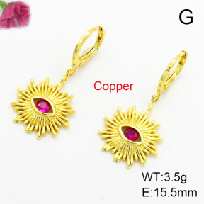 Fashion Copper Earrings  F7E400004baka-L002