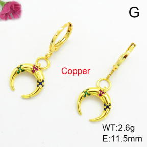 Fashion Copper Earrings  F7E400005ablb-L002