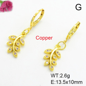 Fashion Copper Earrings  F7E400012baka-L002