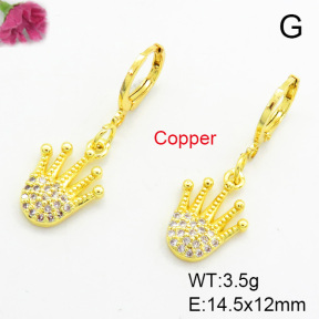 Fashion Copper Earrings  F7E400016baka-L002
