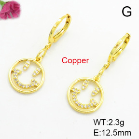 Fashion Copper Earrings  F7E400017baka-L002
