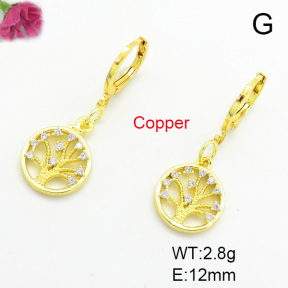 Fashion Copper Earrings  F7E400020baka-L002