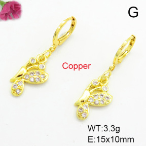 Fashion Copper Earrings  F7E400022baka-L002