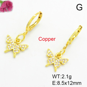 Fashion Copper Earrings  F7E400024baka-L002