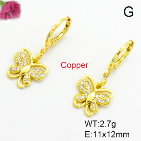 Fashion Copper Earrings  F7E400028baka-L002