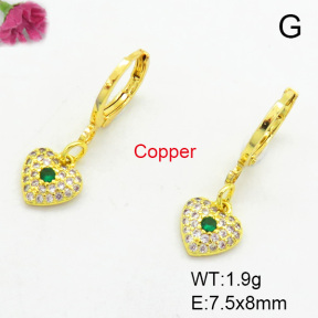 Fashion Copper Earrings  F7E400032baka-L002