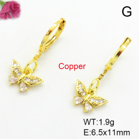 Fashion Copper Earrings  F7E400033baka-L002