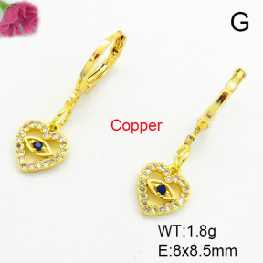 Fashion Copper Earrings  F7E400034baka-L002