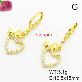 Fashion Copper Earrings  F7E400038baka-L002