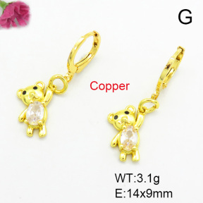 Fashion Copper Earrings  F7E400040baka-L002