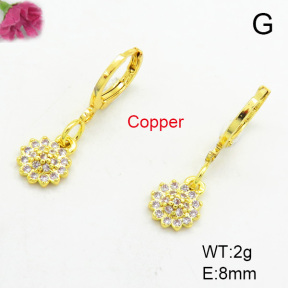 Fashion Copper Earrings  F7E400042baka-L002