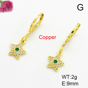 Fashion Copper Earrings  F7E400043baka-L002