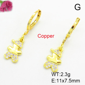 Fashion Copper Earrings  F7E400045baka-L002