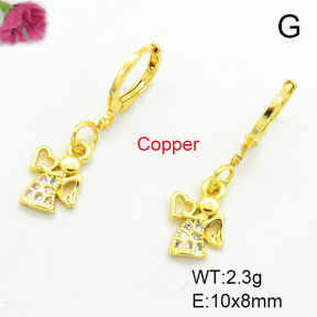 Fashion Copper Earrings  F7E400050aajm-L002