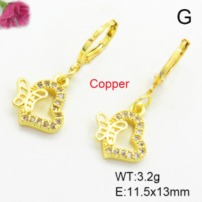 Fashion Copper Earrings  F7E400052baka-L002