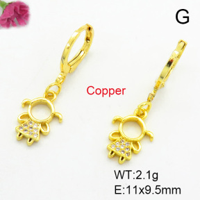 Fashion Copper Earrings  F7E400057baka-L002