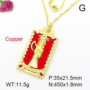 Fashion Copper Necklace  F7N300057vbnb-L002