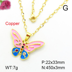 Fashion Copper Necklace  F7N300077aajl-L002