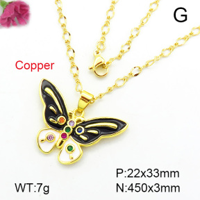 Fashion Copper Necklace  F7N300078aajl-L002