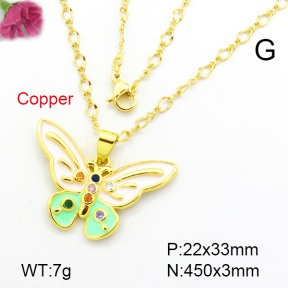 Fashion Copper Necklace  F7N300079aajl-L002