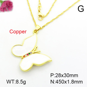 Fashion Copper Necklace  F7N300083aajl-L002