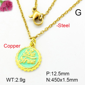 Fashion Copper Necklace  F7N300094vaia-L002