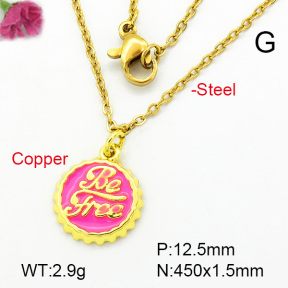 Fashion Copper Necklace  F7N300096vaia-L002